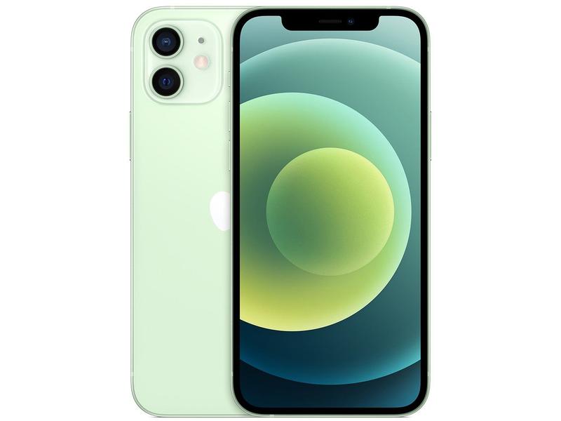 iPhone 12 Apple 64GB Verde 6,1” Câm. Dupla 12MP - iOS - iPhone 12